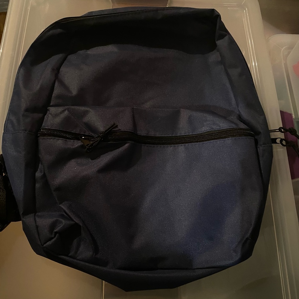 Navy Blue Backpack